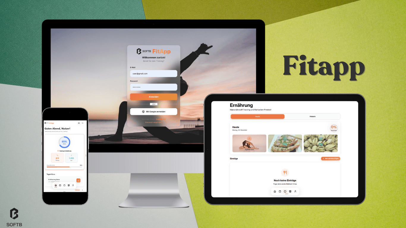 FitApp – Professionelle Fitness-Tracking & Coaching Plattform